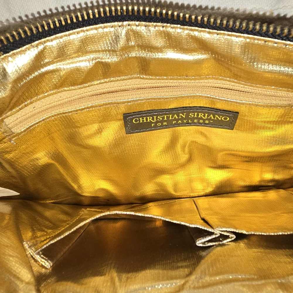 Christian Siriano Floral Clutch, Zipper Bag